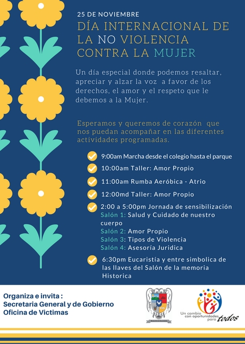 DIA INTERNACIONAL DE LA NO VIOLENCIA CONTRA LA MUJER